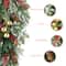 Glitzhome® 26" Berry, Pinecone & Bell Teardrop